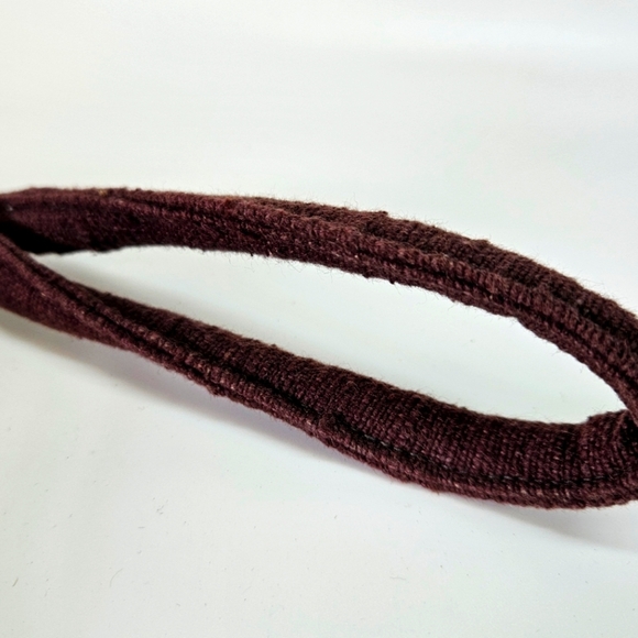 VINTAGE Lawrence Bentley Brown Floral Embroidered Brown Clutch Wristlet Bag - Picture 5 of 9